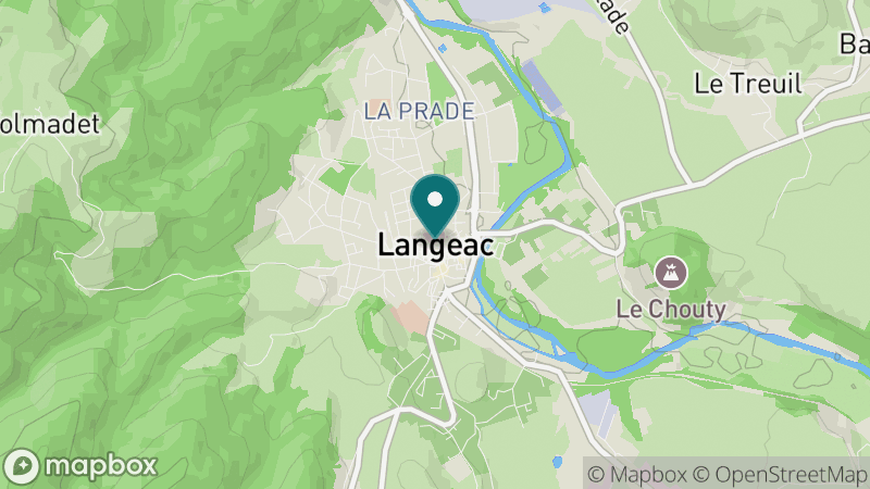 Carte - Langeac