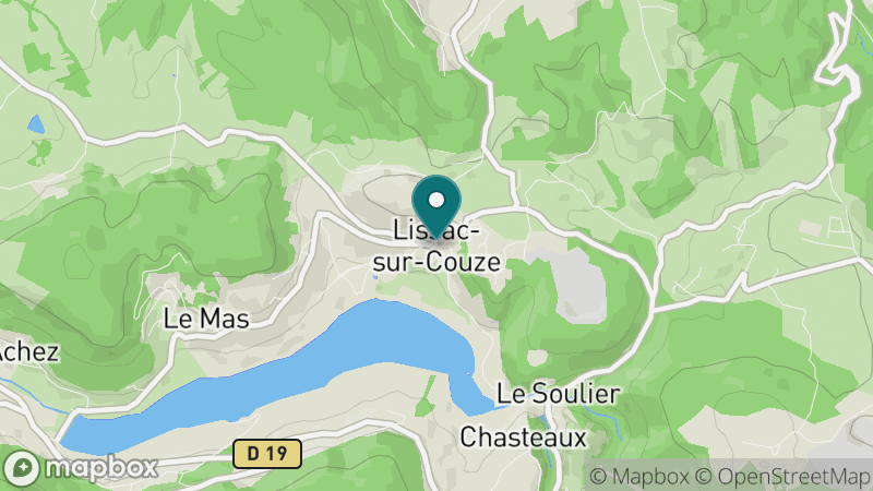 Carte - Lissac Sur Couze