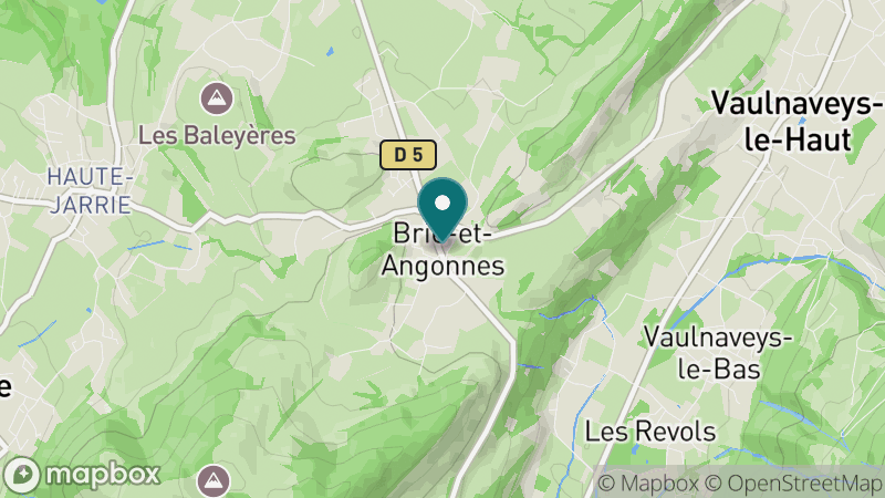 Carte - Brie Et Angonnes