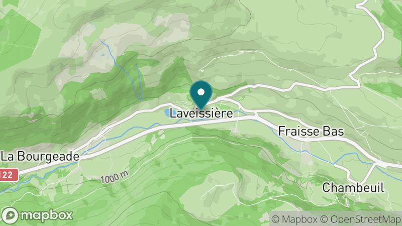 Carte - Laveissiere