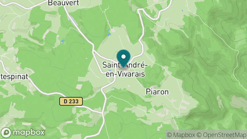 Carte - Saint-André-en-Vivarais