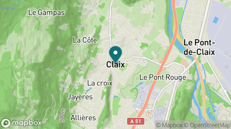 Carte - Claix
