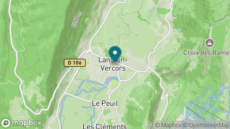 Carte - Lans En Vercors