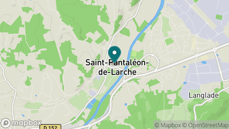 Carte - Saint-Pantaléon-de-Larche