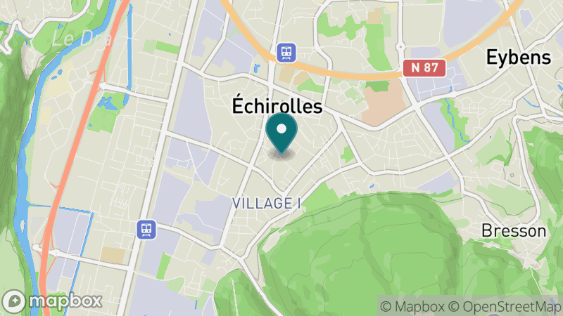 Carte - Échirolles