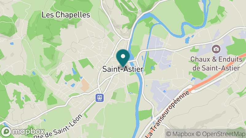 Carte - Saint Astier