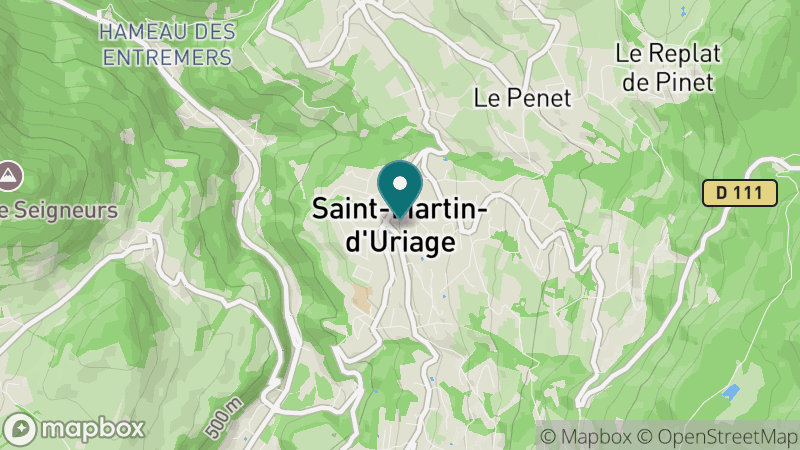 Carte - Saint Martin D’uriage