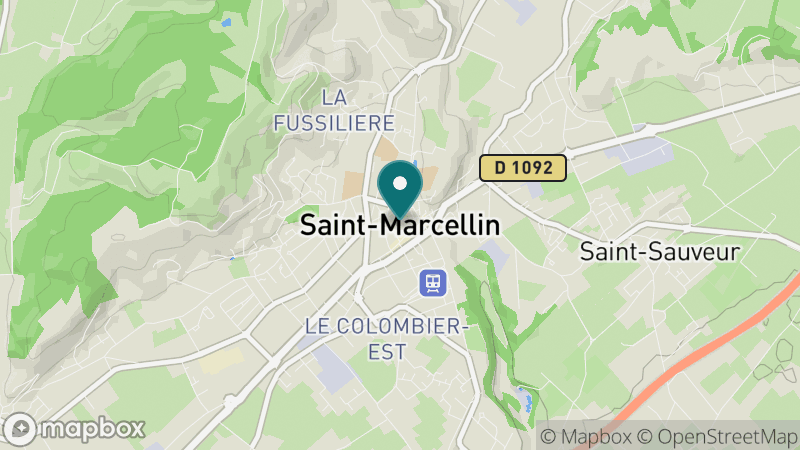 Carte - Saint Marcellin