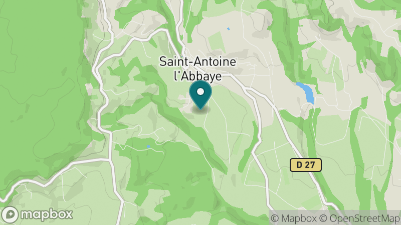 Carte - Saint Antoine L'abbaye