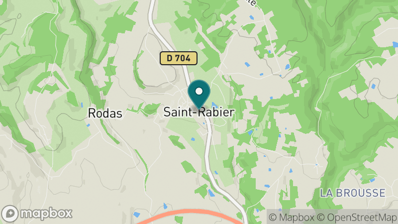 Carte - Saint Rabier