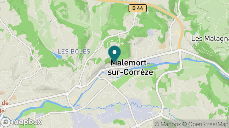 Carte - Malemort Sur Correze