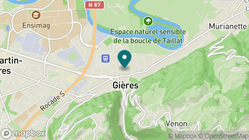 Carte - Gières