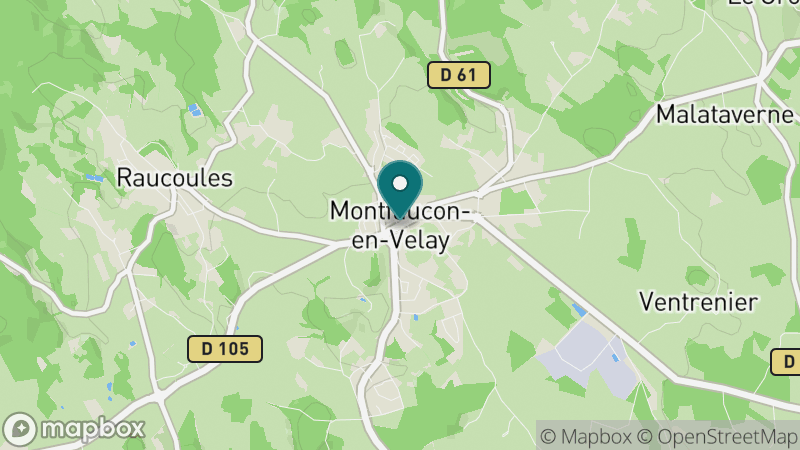 Carte - Montfaucon-en-Velay