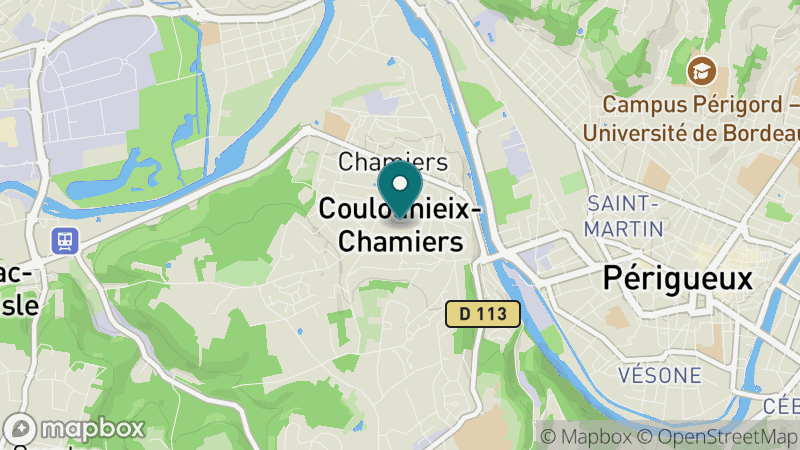 Carte - Coulounieix Chamiers