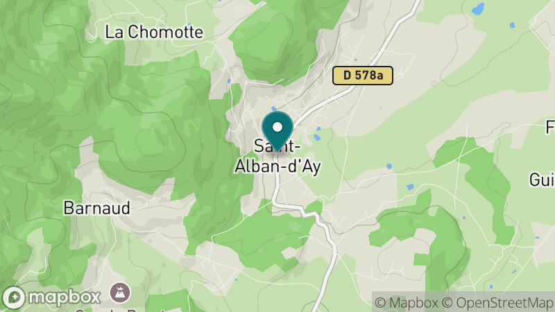 Carte - Saint Alban D'ay