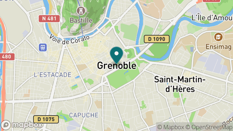 Carte - Grenoble