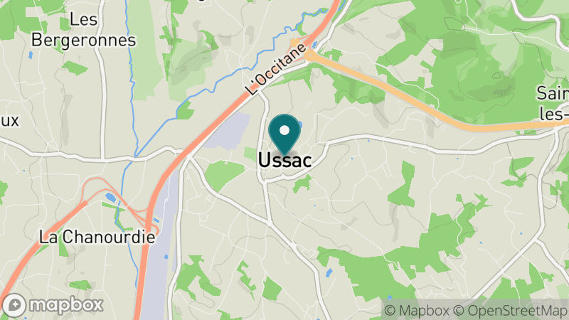 Carte - Ussac