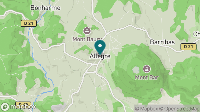 Carte - Allègre