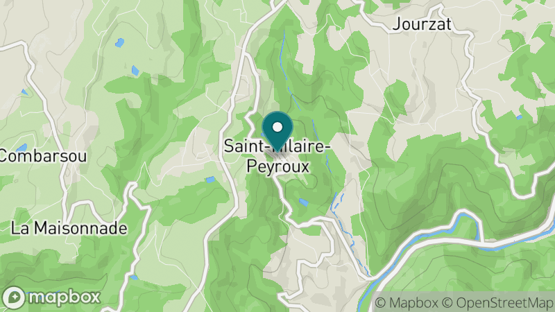Carte - Saint-Hilaire-Peyroux