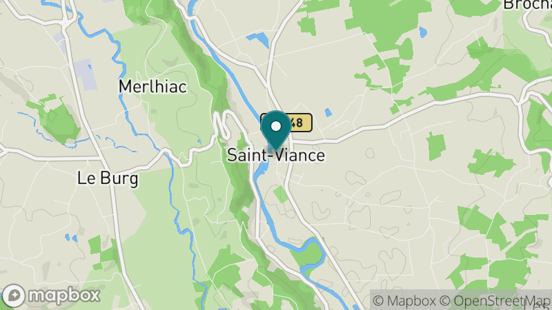 Carte - Saint Viance