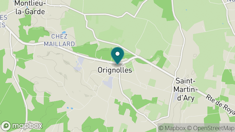 Carte - Orignolles