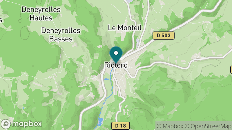 Carte - Riotord