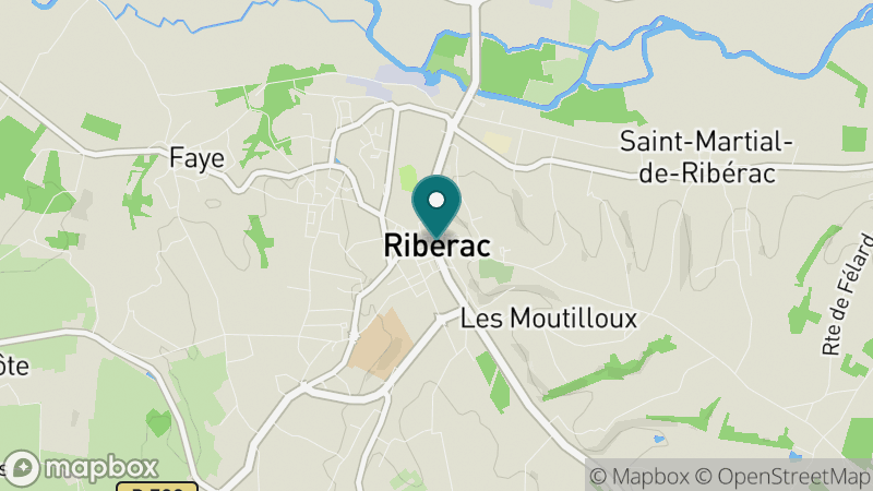 Carte - Ribérac