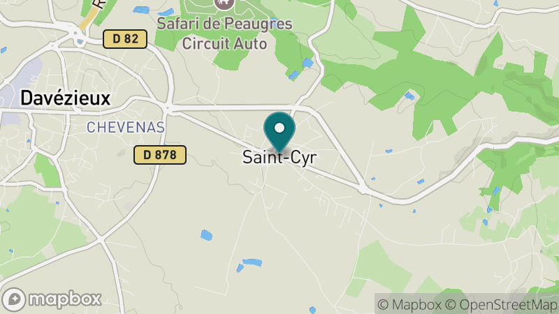 Carte - Saint Cyr