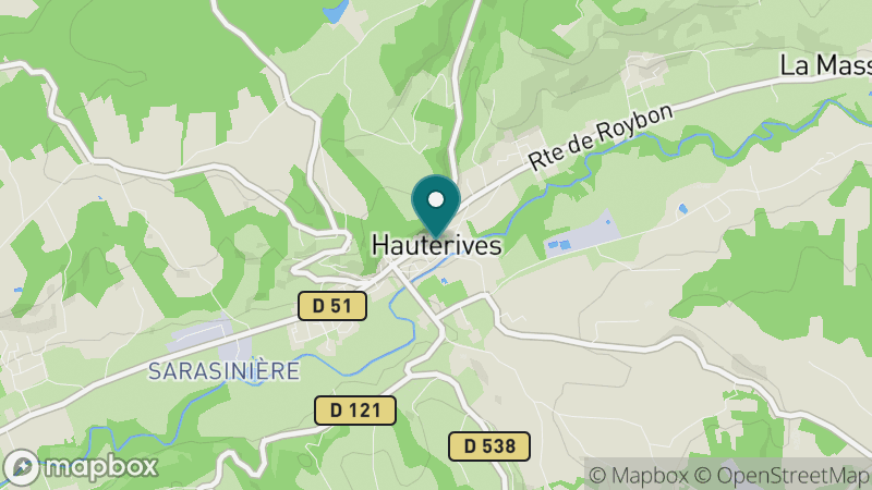 Carte - Hauterives