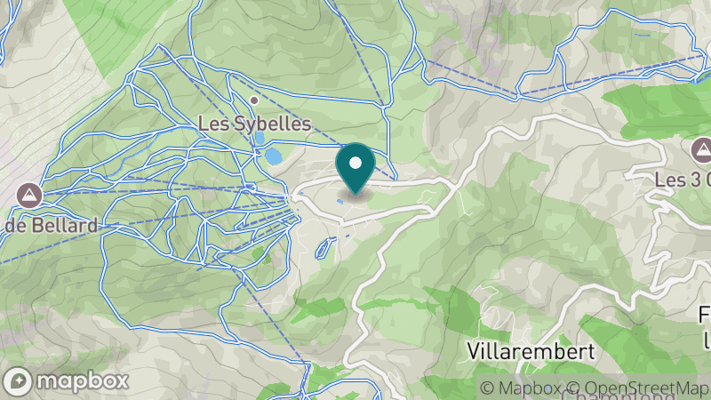 Carte - La Toussuire