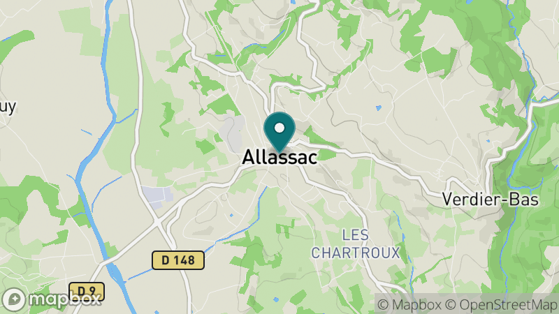 Carte - Allassac