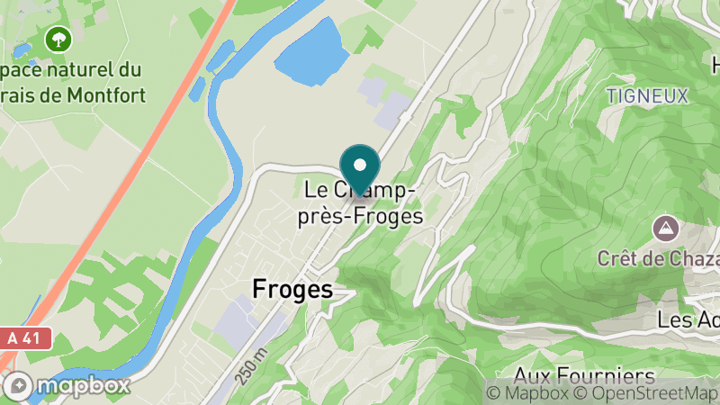 Carte - Le Champ Pres Froges