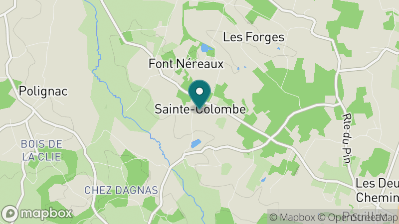 Carte - Sainte Colombe