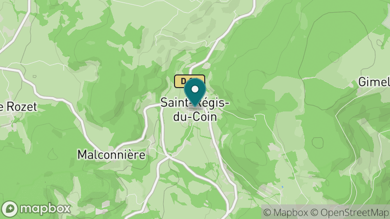 Carte - Saint Regis Du Coin