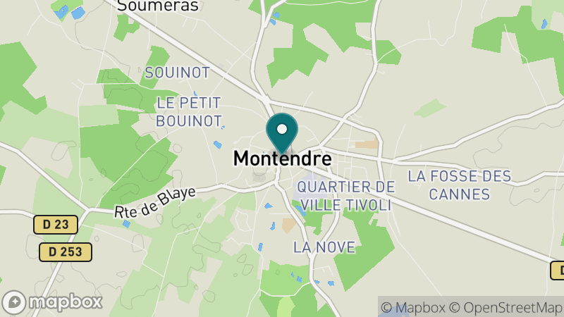 Carte - Montendre
