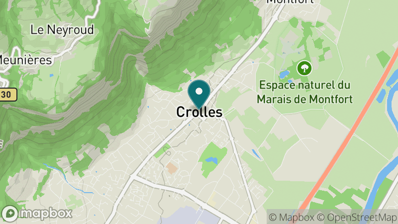 Carte - Crolles