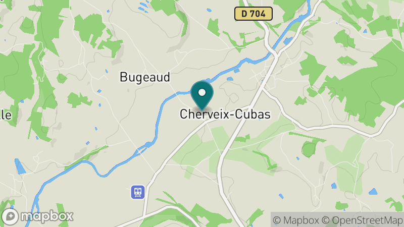 Carte - Cherveix Cubas