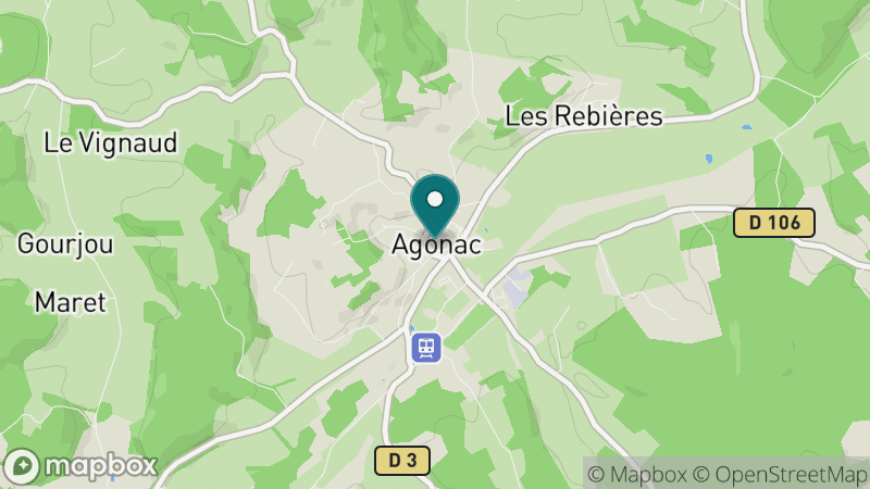 Carte - Agonac