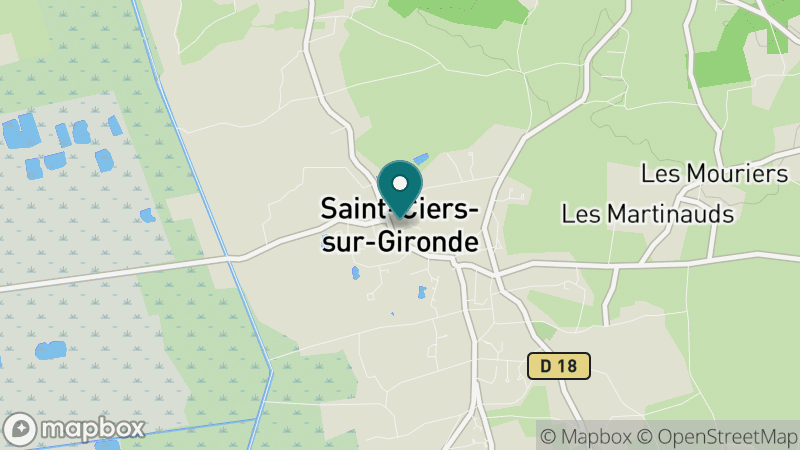 Carte - Saint Ciers Sur Gironde