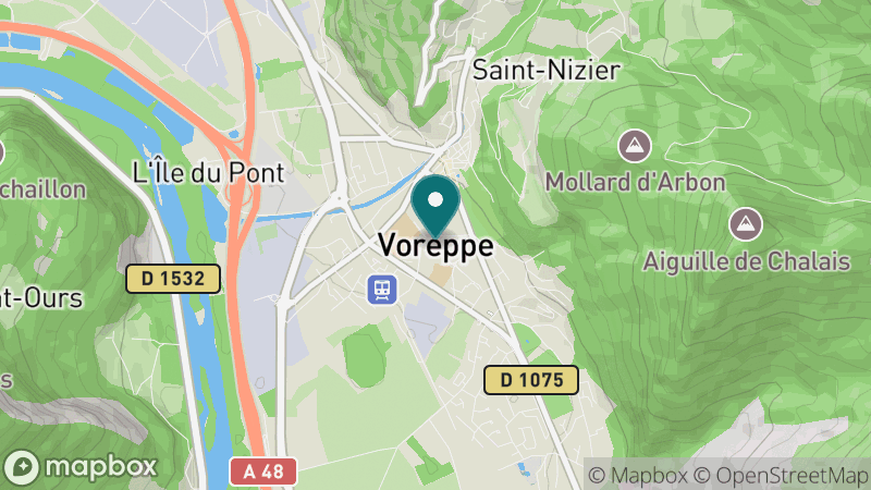 Carte - Voreppe
