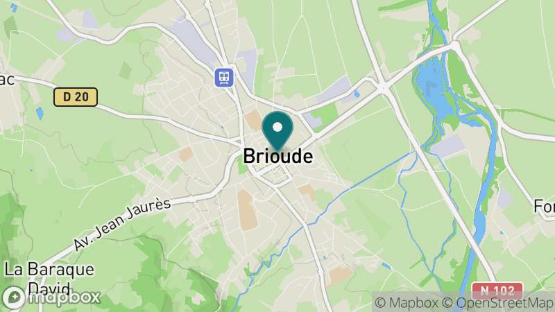 Carte - Brioude