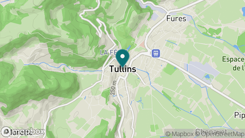 Carte - Tullins