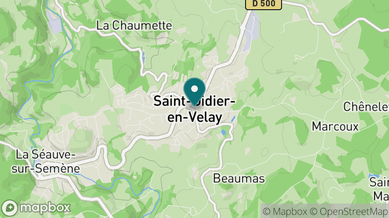 Carte - Saint-Didier-en-Velay