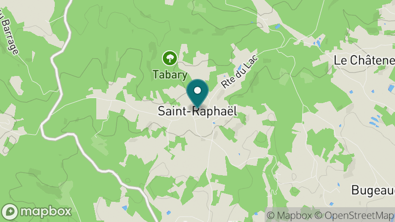 Carte - Saint Raphael