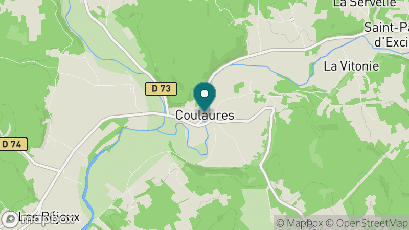 Carte - Coulaures