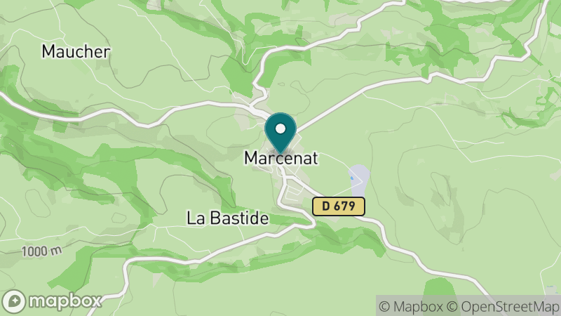 Carte - Marcenat