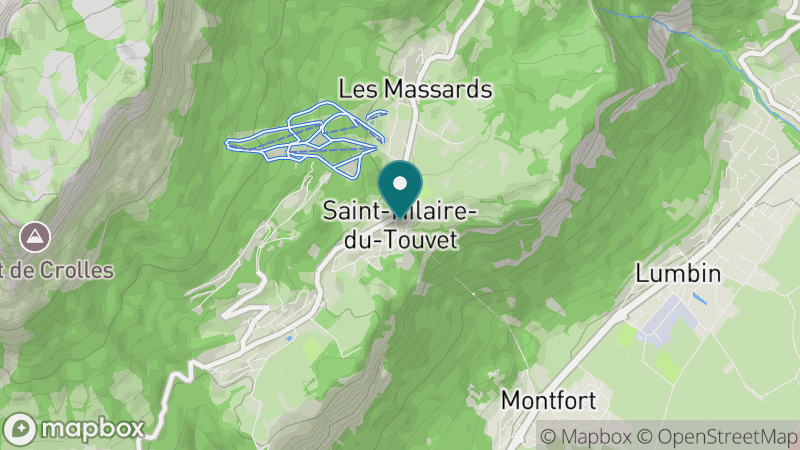 Carte - Saint Hilaire Du Touvet