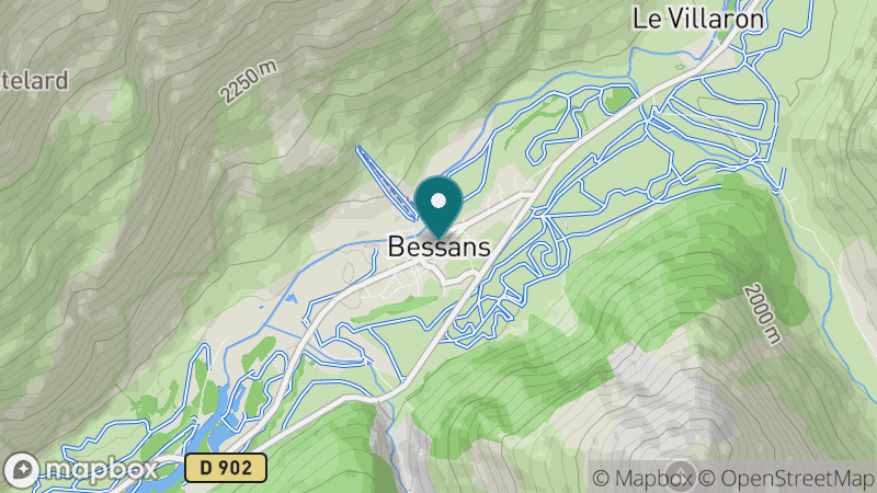 Carte - Bessans