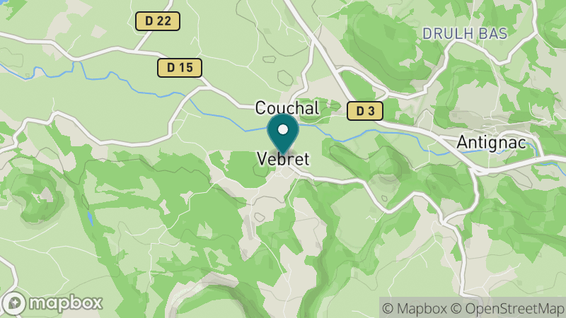 Carte - Vebret