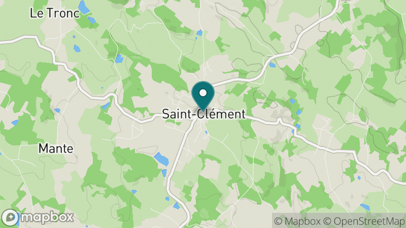 Carte - Saint-Clément